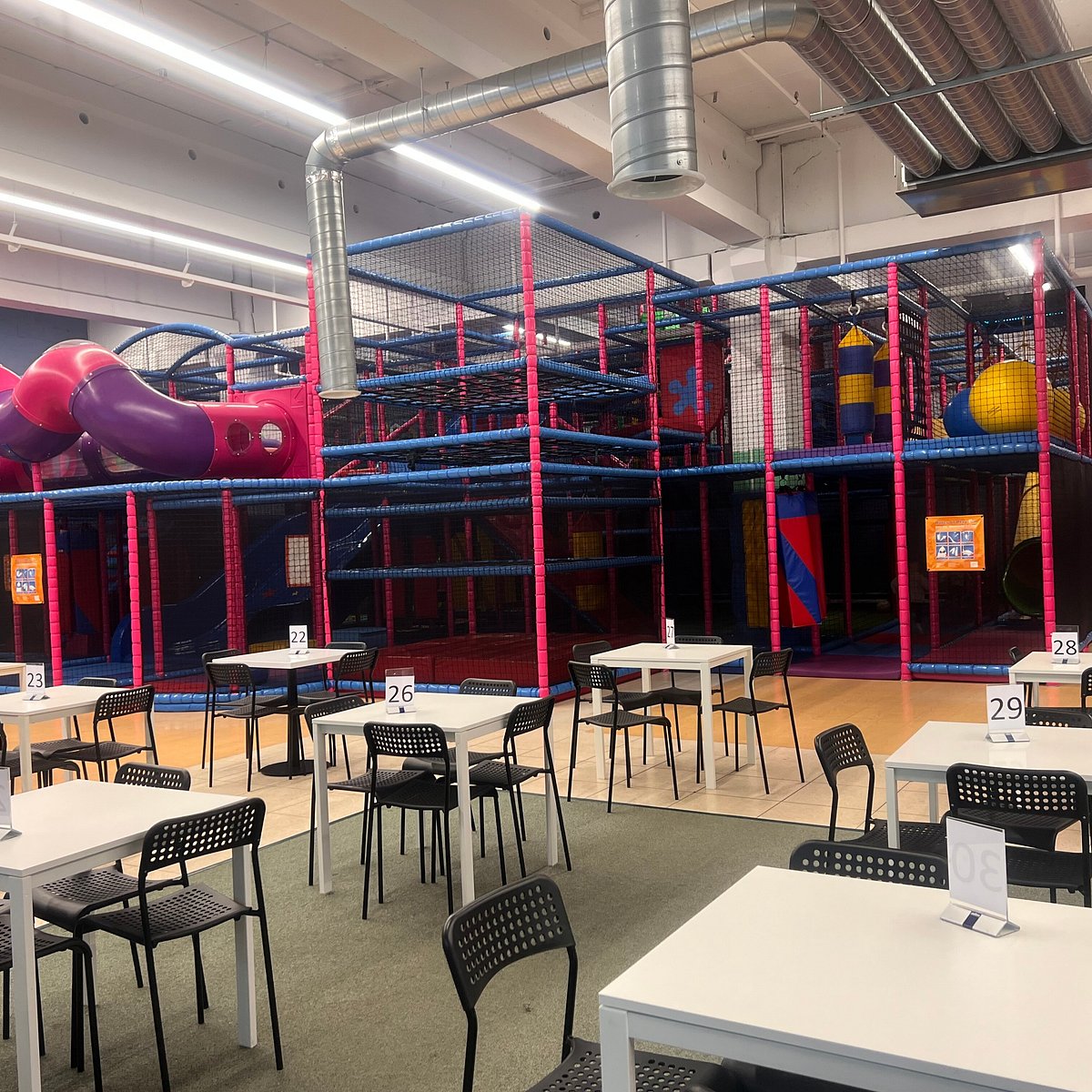 Adventure Zone soft-play area ready for birthday fun